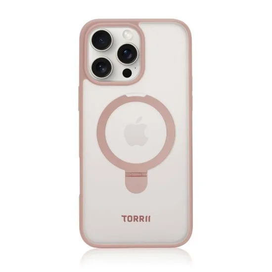 Cover Iphone 16 Pro Max Torero Stand Magsafe Torrii - Pink